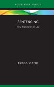 Cover of Sentencing: New Trajectories in Law