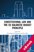 Cover of Constitutional Law and the EU Balanced Budget Principle (eBook)