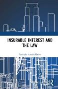Cover of Insurable Interest and the Law