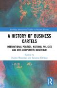 Cover of A History of Business Cartels: International Politics, National Policies and Anti-Competitive Behaviour