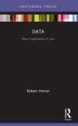 Cover of Data (New Trajectories in Law)