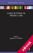 Cover of Class Actions in Privacy Law (eBook)