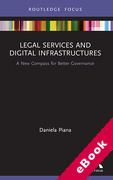 Cover of Legal Services and Digital Infrastructures: A New Compass for Better Governance (eBook)