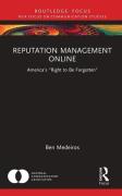 Cover of Reputation Management Online: America's "Right to Be Forgotten"