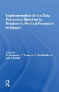 Cover of Implementation of the Data Protection Directive in Relation to Medical Research in Europe