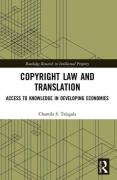 Cover of Copyright Law and Translation: Access to Knowledge in Developing Economies