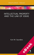 Cover of Intellectual Property and the Law of Ideas (eBook)