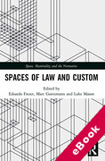 Cover of Spaces of Law and Custom (eBook)