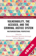 Cover of Vulnerability, the Accused, and the Criminal Justice System: Multijurisdictional Perspectives (eBook)