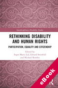 Cover of Rethinking Disability and Human Rights: Participation, Equality and Citizenship (eBook)