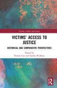 Cover of Victims&#8217; Access to Justice: Historical and Comparative Perspectives