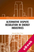 Cover of Alternative Dispute Resolution in Energy Industries (eBook)