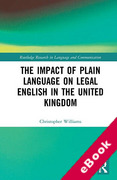 Cover of The Impact of Plain Language on Legal English in the United Kingdom (eBook)