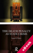 Cover of The Death Penalty as State Crime - Who Can Kill? (eBook)