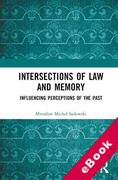 Cover of Intersections of Law and Memory: Influencing Perceptions of the Past (eBook)