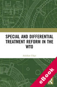 Cover of Special and Differential Treatment Reform in the WTO (eBook)