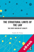 Cover of The Structural Limits of the Law: The Event Horizon of Legality (eBook)
