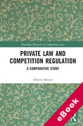 Cover of Private Law and Competition Regulation: A Comparative Study (eBook)