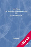 Cover of Mooting: The Definitive Guide to a Key Legal Skill (eBook)