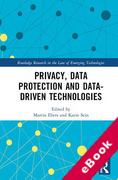 Cover of Privacy, Data Protection and Data-driven Technologies (eBook)