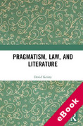 Cover of Pragmatism, Law, and Literature (eBook)