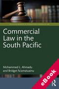 Cover of Commercial Law in the South Pacific (eBook)