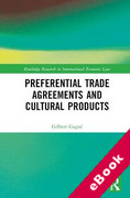 Cover of Preferential Trade Agreements and Cultural Products (eBook)