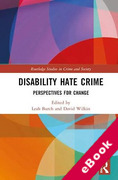 Cover of Disability Hate Crime: Perspectives for Change (eBook)