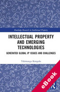 Cover of Intellectual Property and Emerging Technologies: Generated Global IP Issues and Challenges (eBook)