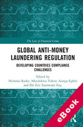 Cover of Global Anti-Money Laundering Regulation: Developing Countries Compliance Challenges (eBook)