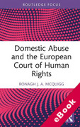 Cover of Domestic Abuse and the European Court of Human Rights (eBook)