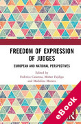 Cover of Freedom of Expression of Judges: European and National Perspectives (eBook)