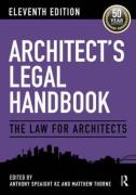 Cover of Architect's Legal Handbook: The Law for Architects