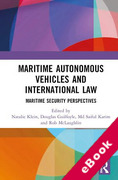 Cover of Maritime Autonomous Vehicles and International Law: Maritime Security Perspectives (eBook)