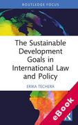 Cover of The Sustainable Development Goals in International Law and Policy (eBook)