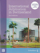 Cover of International Arbitration in Switzerland