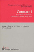 Cover of Contract I: Pre-Contractual Obligations, Conclusion of Contract, Unfair Terms