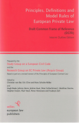 Cover of Principles, Definitions and Model Rules of European Private Law: Draft Common Frame of Reference