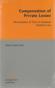 Cover of Compensation of Private Losses: The Evolution of Torts in European Business Law