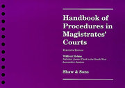 Cover of Handbook of Procedures in Magistrates' Courts