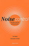 Cover of Noise Control: The Law and its Enforcement