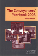 Cover of The Conveyancers' Yearbook 2008