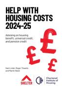 Cover of Help with Housing Costs 2024-2025: Advising on housing benefit, universal credit and pension credit