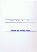 Cover of Mental Health Law Reports