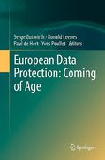Cover of European Data Protection: Coming of Age