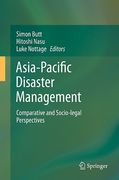 Cover of Asia-Pacific Disaster Management: Comparative and Socio-legal Perspectives