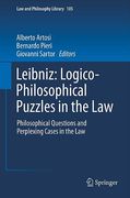 Cover of Leibniz: Logico-Philosophical Puzzles in the Law