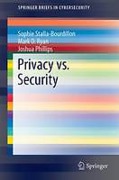 Cover of Privacy vs. Security