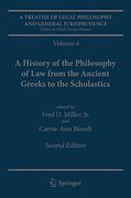 Cover of A Treatise of Legal Philosophy and General Jurisprudence: A History of the Philosophy of Law from the Ancient Greeks to the Scholastics: 2015: Volume 6