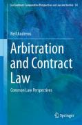 Cover of Arbitration and Contract Law: Common Law Perspectives